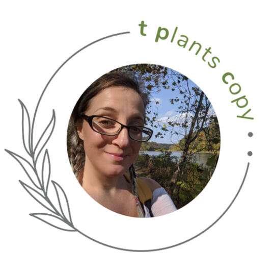 Vegan copywriter T Plants Copy, Tina the vegan copywriter